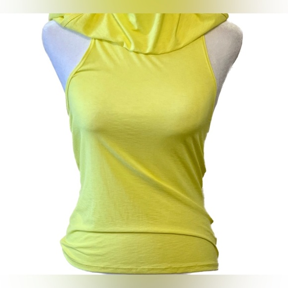NEW FREE PEOPLE - Neon Yellow Athletic Top - Picture 2 of 5
